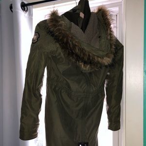Abercrombie Long Parka Coat